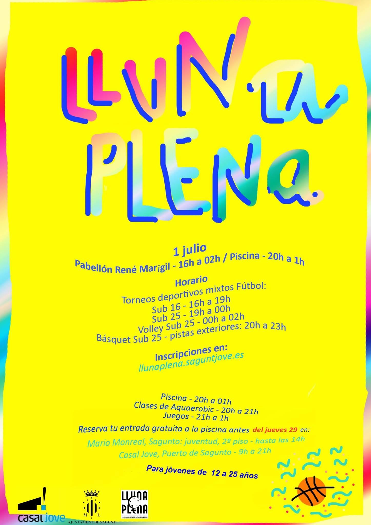 lluna plena estiu cartell